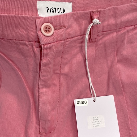 (B45) Pistola flamingo pleated trousers, Size 28, NWT - Picture 7 of 13
